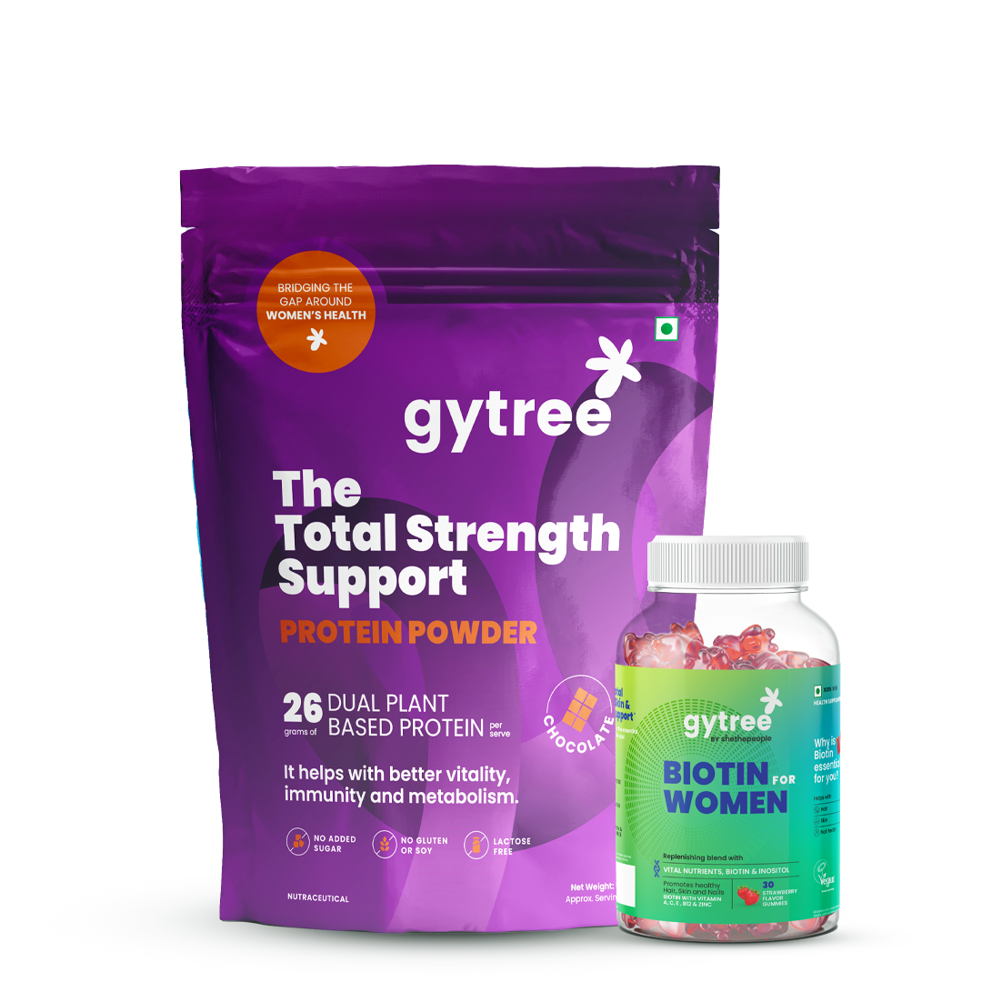 The Total Hair & Skin Repair Combo (Chocolate Protein with Monkfruit + Biotin)