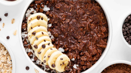 Nourishing Oats & Chocolate Protein Breakfast Bowl: