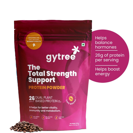 The Total Strength Support Protein for Hormonal Balance - Cafe Mocha 500gms