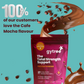 The Total Strength Support Cafe Mocha Protein Powder