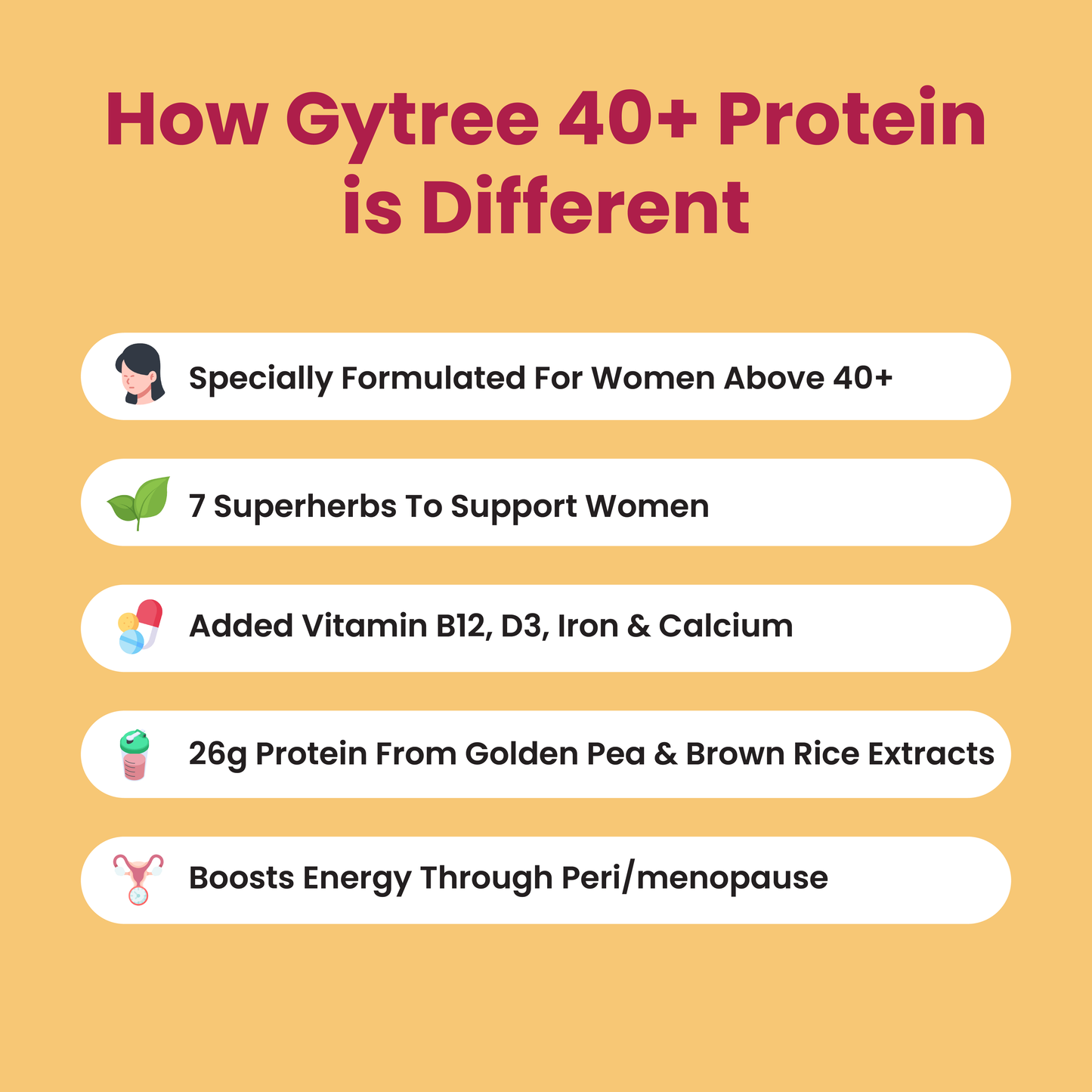 The Total Strength Support Plant Protein for Menopause