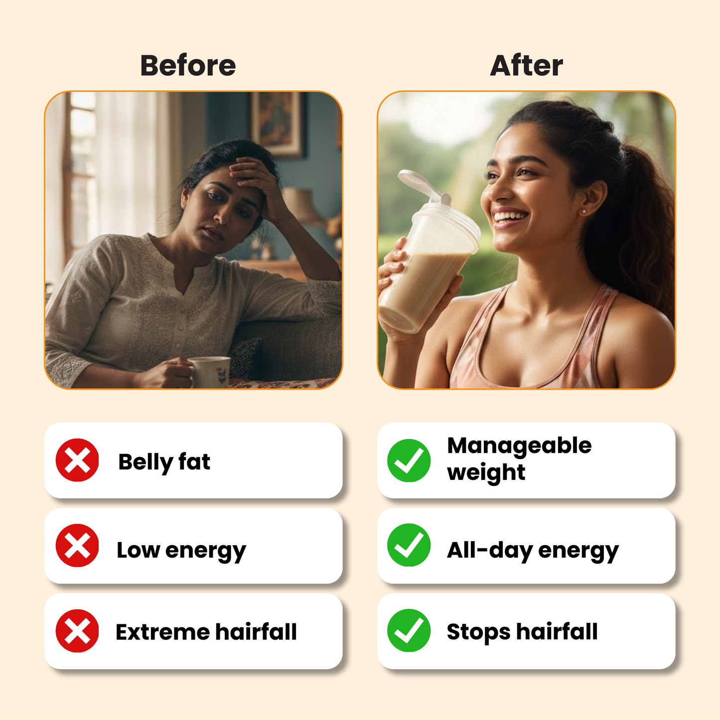 Total Menopause Support Plant Protein for Women 40+