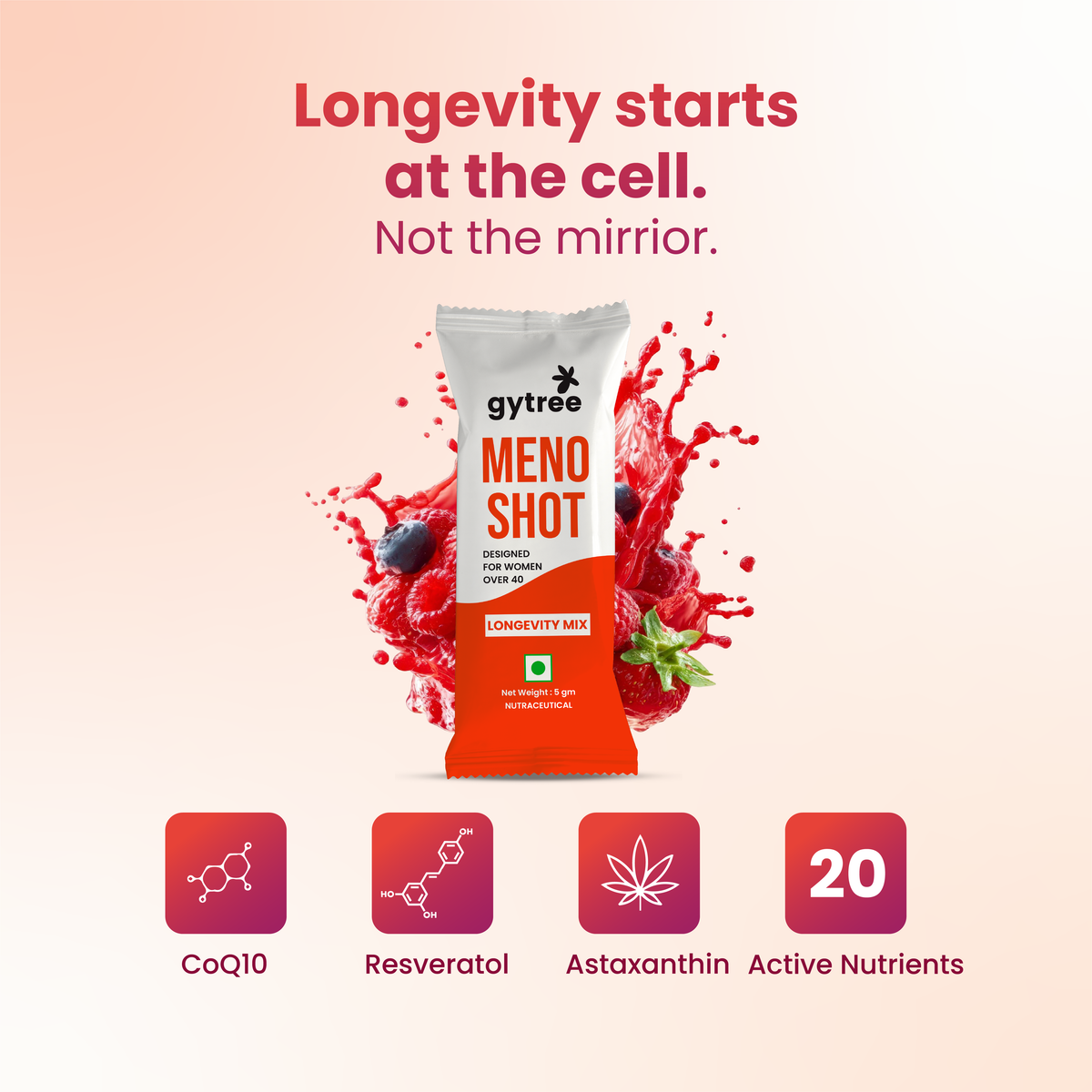 Gytree Meno Shot For Longevity