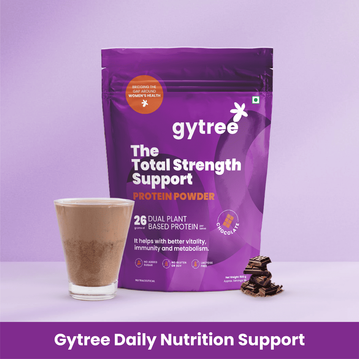 Total Strength Support Plant Protein - Chocolate