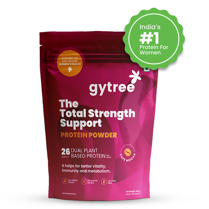 The Total Strength Support Cafe Mocha Protein Powder