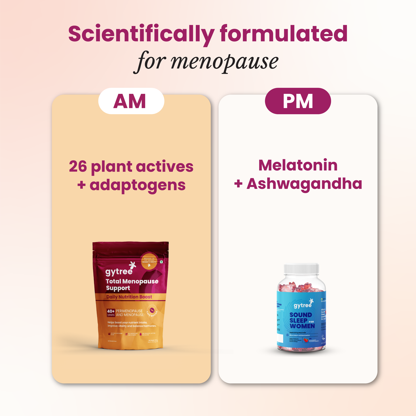 Menopause AM PM Combo