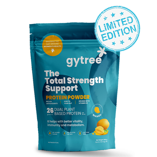 The Total Strength Support Mango Protein Powder
